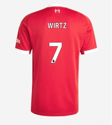 Liverpool Florian Wirtz #7 Hemmatröja 2025-26 Kortärmad